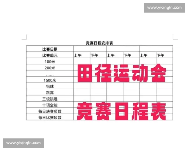 以赛事安排为核心探索如何高效组织和管理大型体育比赛活动的策略与方法